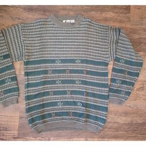 Kiyo Pullover Sweater Size L Long Sleeve Wool Blend